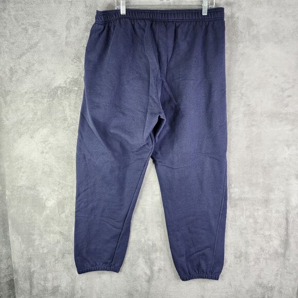 Mens Navy Blue Champion Authentic Fleece Jogger Elastic Waistband Size 2XL - Picture 9 of 13